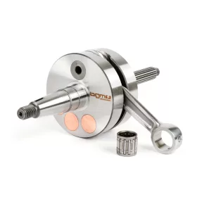   Kormánytengely BGM Evolution 2, hosszú löket 55mm, 110mm lengőkar, D=90mm orcák Piaggio Hexagon, TPH, Skipper, TPH, Gilera Runner, Aprilia SR, Italjet Dragster 125-180cc 2T számára