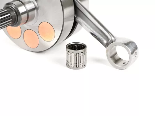 Kormánytengely BGM Evolution 2, hosszú löket 55mm, 110mm lengőkar, D=90mm orcák Piaggio Hexagon, TPH, Skipper, TPH, Gilera Runner, Aprilia SR, Italjet Dragster 125-180cc 2T számára