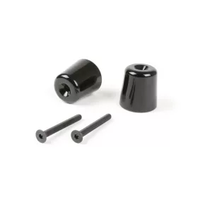   Kormány végsúlyok készlet lengéscsillapító Moto Nostra Vespa GT/GTL 125-200, GTS 125-300, GTV 125-300, Aprilia Scarabeo 400/500, SR Max 125-300, Gilera GP 800, Nexus 125-500, Piaggio Beverly 125-500, Piaggio X10 125, X8 400 282g fényes fekete