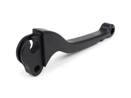 Fékkar BGM PRO CNC dobfék Vespa Largeframe 1957-1998 PX, T5, Sprint, Rally, GT, GTR, TS, VNA, VNB, VBB, VBA, GS, SS180, Smallframe 1963-1989 V50, 50N, V90, PV125, ET3, PK S, PK XL1 matt fekete.