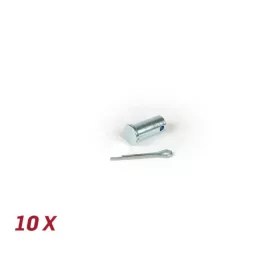   Rögzítőlemez csavar Ř=5,4x11mm + csapszeg, hátsó fék BGM Original Vespa V50, 50N, PV125, ET3, PK S, PK XL1, PK XL2, PK XL2, ETS, VNA, VNB, VBA, VBB, Super, GL, GT, GTR, TS, Sprint, GS, SS, Rally, PX 10 db.