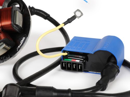 Gyújtáskészlet BGM PRO 12V Touring electronic-, 1600g, nagy Ř20/24mm kúphoz Vespa Smallframe V50, 50N, V90, PV, ET3, PK S