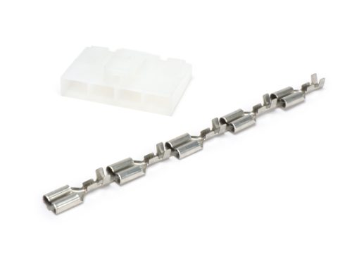 Multiplug feszültségszabályozóhoz BGM, DUCATI 4-pin Minarelli, Morini, Vespatronic, Varitronic, Parmakit, Polini, IDM, Malossi VesPower, Pinasco Flytech, Sei Giorni, Evergreen, Casa Lambretta, Stratos