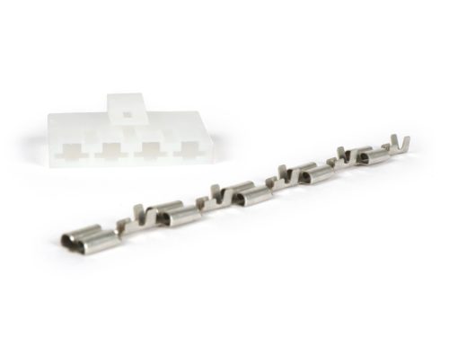 Multiplug feszültségszabályozóhoz BGM, DUCATI 4-pin Minarelli, Morini, Vespatronic, Varitronic, Parmakit, Polini, IDM, Malossi VesPower, Pinasco Flytech, Sei Giorni, Evergreen, Casa Lambretta, Stratos