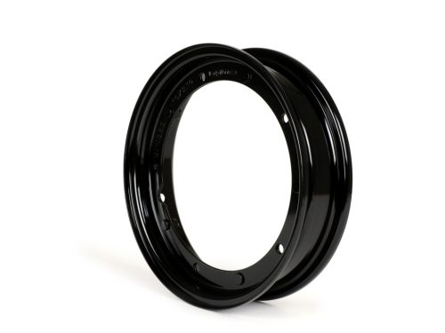 Felni BGM Original 2.10-10 colos acél V2.0, Deluxe fekete Vespa Smallframe V50, 50N, Special, PV, ET3, PK50-125, Largeframe PX, T5, Sprint, Rally, LML Starhoz
