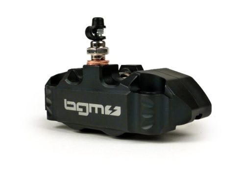 Első féknyereg BGM PRO, 4 dugattyús fekete radiális féknyereg PX, LML Star, Stella, Grimeca NT klasszikus Vespa PX, T5 125cc, PK XL modellekhez