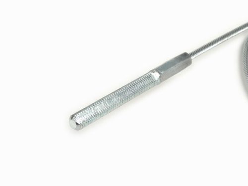 Hátsó fékkábel belül BGM Original Ř=2,9mm x 1050mm M6-os menetes darab M6 Lambretta (1-3 sorozat) LI, LIS, SX, TV, GP, DL (használható Vespa Largeframe (1958-1977) T5 fékkarral is)