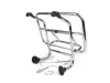 Összecsukható csomagtartó elöl Moto Nostra Vespa Smallframe V50, PV125, ET3, PK S, PK XL, PK XL2 Largeframe Rally180/200, Sprint150, TS125, GT125, GTR125, PX80, PX125, PX150, PX200 Chrome