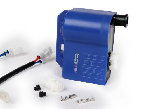 CDI BGM PRO fix gyújtásvezérléssel IDM gyújtástípushoz Ducati kék Vespa PX, PK, Lambretta használt Polini IDM, Vespatronic, VesPower, Varitronic, Flytech, Parmakit gyújtás típusokhoz