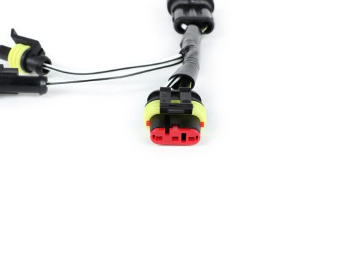 Jelzőkészlet elöl+hátul Moto Nostra fekete színezett a Vespa GTS 125-300 HPE 2019-hez.