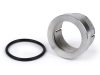 Kipufogó karima O-gyűrűvel, bilinccsel BGM PRO Ř=37mm, Vespa PX80, PX125, PX150, TS, Sprint, Sprint Veloce, GT, GTR, Super, GL, VNA, VNB, VBA, VBB felhegesztéshez.