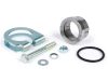 Kipufogó karima O-gyűrűvel, bilinccsel BGM PRO Ř=37mm, Vespa PX80, PX125, PX150, TS, Sprint, Sprint Veloce, GT, GTR, Super, GL, VNA, VNB, VBA, VBB felhegesztéshez.