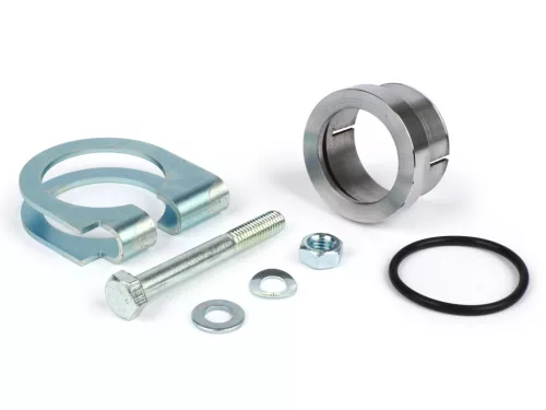 Kipufogó karima O-gyűrűvel, bilinccsel BGM PRO Ř=37mm, Vespa PX80, PX125, PX150, TS, Sprint, Sprint Veloce, GT, GTR, Super, GL, VNA, VNB, VBA, VBB felhegesztéshez.