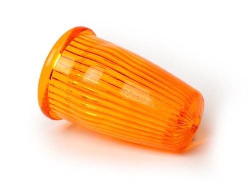 Utángyártott jelzőkészlet kormányvég-jelzőhöz Moto Nostra LED , E-jelöléssel, 12 Voltos Vespa Smallframe PK S/XL/XL2/HP, Largeframe PX, T5, LML Ř=24mm Narancs Ř=24mm