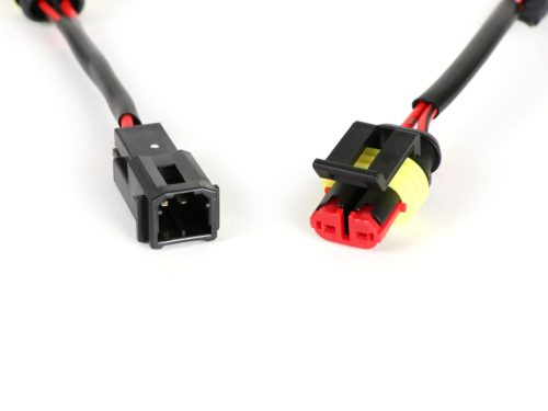 Kábel adapter készlet jelző átalakítás BGM PRO Crossover frissítés 2003-2013 => 2014 Vespa GTS hátsó használt irányjelző 2014-es gyártási évtől 2014-es gyártási év előtti járművekben 2014-es gyártási év előtti járművekhez