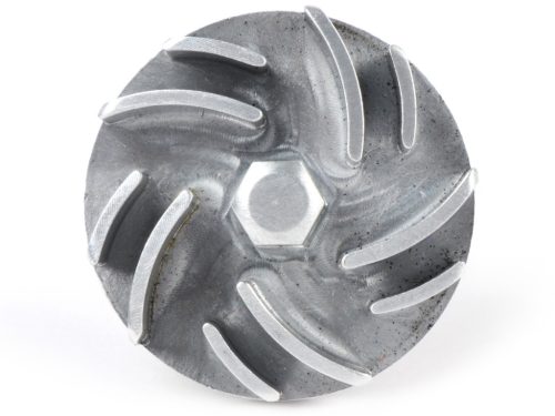 Vízpumpa járókerék BGM PRO Alu CNC Piaggio 125-180cc 2 ütem Gilera Runner FX/FXR 125-180, Italjet Dragster 125-180, Piaggio Hexagon LX/LXT 125-180