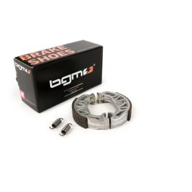   Hátsó fékpofák BGM PRO Ř=100x20mm, horony nélkül PIAGGIO TPH 50, NRG MC2 50, NRG 50, NRG 50, NTT 50, Sfera 50 RST, Sfera 80, Zip 50, GILERA Storm 50, Easy Moving 50.