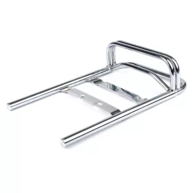   Hátsó csomagtartó, kihúzható Moto Nostra bővíthető Vespa PX, Rally, Sprint, TS125, GT/GTR, SS180, Motovespa DN, Iris, LML Star, Deluxe, Stella krómozott