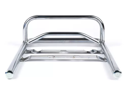 Hátsó csomagtartó, kihúzható Moto Nostra bővíthető Vespa PX, Rally, Sprint, TS125, GT/GTR, SS180, Motovespa DN, Iris, LML Star, Deluxe, Stella krómozott