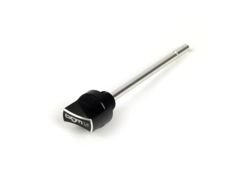 Olajbetöltő dugó mérőpálcával BGM PRO, sebességváltó olaj Piaggio Leader/Quasar/HPE Vespa ET4, LX, LXV, S, GT, GTS, GTV, GTL 125-300cc fekete eloxálva