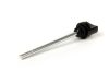 Olajbetöltő dugó mérőpálcával BGM PRO, sebességváltó olaj Piaggio Leader/Quasar/HPE Vespa ET4, LX, LXV, S, GT, GTS, GTV, GTL 125-300cc fekete eloxálva