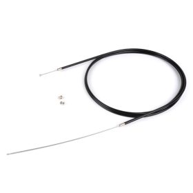   Univerzális kábel BGM Original Ř=1.9mm x 2500mm, köpeny= 2200mm, bimbó Ř=8.0mm x 8mm, belső köpeny PE, fekete, kuplungkábelként, első fékkábelként használatos.