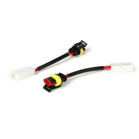   Kábel adapter készlet jelző átalakítás BGM PRO frissítés 2003-2013 => 2014 Vespa GTS hátsó használt irányjelző 2014-es gyártási évtől 2014-es gyártási év előtti járművekben.