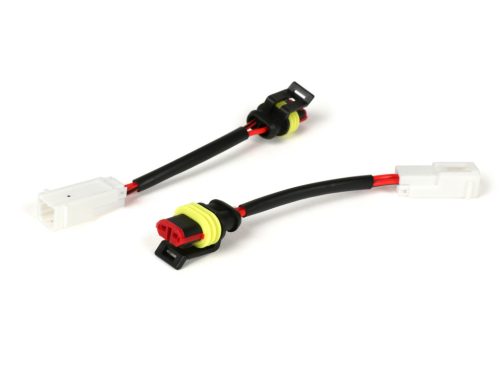 Kábel adapter készlet jelző átalakítás BGM PRO frissítés 2003-2013 => 2014 Vespa GTS hátsó használt irányjelző 2014-es gyártási évtől 2014-es gyártási év előtti járművekben.