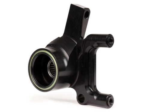 Első féknyereg féknyeregtartóval együtt BGM PRO, CNC Touring, 4 dugattyús, radiális rögzítés Fékdob típusa LML LML, Stella, Star fekete