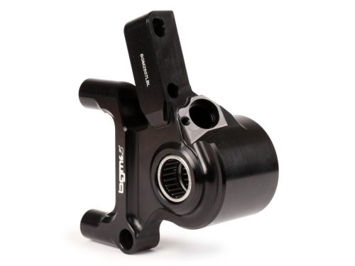 Első féknyereg féknyeregtartóval együtt BGM PRO, CNC Touring, 4 dugattyús, radiális rögzítés Fékdob típusa LML LML, Stella, Star fekete