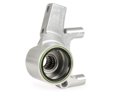 Első féknyereg féknyeregtartóval együtt BGM PRO, CNC Touring, 4 dugattyús, radiális rögzítés Fékdob típus LML LML LML, Stella, Star ezüst