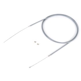   Univerzális kábel BGM Original Ř=1.9mm x 2500mm, köpeny= 2200mm, bimbó Ř=8.0mm x 8mm, belső köpeny PE, szürke, kuplungkábelként, első fékkábelként használatos.