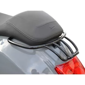   Hátsó csomagtartó Moto Nostra, fekete fényes, a Vespa GT, GTL, GTV, GTS, GTS Super, GTS HPE, GT60 125-200-250-300ccm-hez