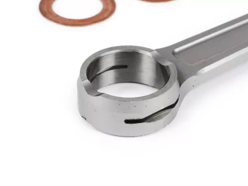 BGM PRO összekötőrúd BGM0318, 128mm, dugattyúcsaphoz Ř16mm, forgattyúcsaphoz Ř20mm, alkalmas pl. Quattrini M232/M244 hengerhez.