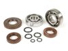 Csapágykészlet olajtömítés készlet a forgattyús tengelyhez BGM Original Vespa V50, PV125, ET3, PK50S, PK80S, PK125S 1x 6303 + 1x 6204, O-gyűrűkkel együtt.