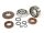 Csapágykészlet olajtömítés készlet a forgattyús tengelyhez BGM Original Vespa V50, PV125, ET3, PK50S, PK80S, PK125S 1x 6303 + 1x 6204, O-gyűrűkkel együtt.