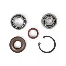   Csapágykészlet olajtömítés készlet ETS forgattyústengelyre való átalakításhoz BGM PRO Vespa V50, PV125, ET3, PK50S, PK80S, PK125S 1x 6303 + 1x 6005 C3