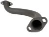 Kipufogó gyűjtőcső BGM PRO Ř30mm Vespa banán PV125, ET3 nagyfuratú gyűjtőcső alkalmas Piaggio, Faco és Sito banán kipufogóhoz acél, fekete színű.