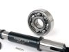 Kardántengely tengelykészlet csapágyazással együtt BGM eredeti Vespa PX125, PX150, PX200, Cosa, T5 125cc csapágyazás: Ř=15mm, persely: Ř=13mm, hossza: 121mm