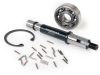 Kardántengely tengelykészlet csapágyazással együtt BGM eredeti Vespa PX125, PX150, PX200, Cosa, T5 125cc csapágyazás: Ř=15mm, persely: Ř=13mm, hossza: 121mm