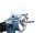 Szélvédő krómozott konzolokkal Moto Nostra w=340mm, h=105mm Vespa PX80, PX125, PX150, PX200, LML 125/150 Star/Stella színtelen