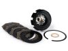 Kuplungszett BGM Pro Superstrong CNC Ultralube, Cosa2/FL típusú Vespa PX tengelykapcsoló fogaskerék nélkül, BGM Pro TOURING Alu típusú kuplungtárcsákkal.