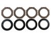 Kuplungszett BGM Pro Superstrong CNC Ultralube, Cosa2/FL típusú Vespa PX tengelykapcsoló fogaskerék nélkül, BGM Pro TOURING Alu típusú kuplungtárcsákkal.