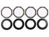 Kuplungszett BGM Pro Superstrong CNC Ultralube, Cosa2/FL típusú Vespa PX tengelykapcsoló fogaskerék nélkül, BGM Pro SPORT Alu típusú kuplungtárcsákkal.