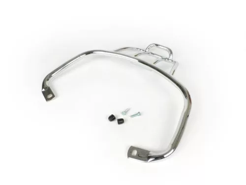 Hátsó csomagtartó Moto Nostra krómozott hátsó fogantyúval Vespa GT, GTL, GTV, GTS, GTS Super, GTS HPE, GTS HPE, GT60 125-200-250-300ccm motorokhoz