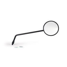   Tükör BGM PRO, Ř=105mm Vespa V50, 50N, PV125, ET3, Rally, Sprint, PX, Super, TS125, GT125, GTR125, GL150, SS180 fekete, jobbra