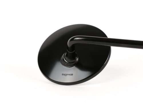 Tükör BGM PRO, Ř=105mm Vespa V50, 50N, PV125, ET3, Rally, Sprint, PX, Super, TS125, GT125, GTR125, GL150, SS180 fekete, jobbra