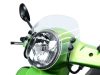 Szélvédő fekete konzolokkal Moto Nostra w=340mm, h=105mm Vespa GT, GTL, GTS, GTS Super 125-300cc átlátszó üveggel