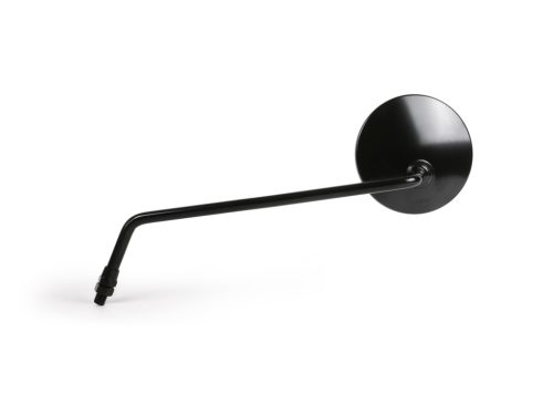 Tükör BGM PRO, Ř=105mm Vespa V50, 50N, PV125, ET3, Rally, Sprint, PX, Super, TS125, GT125, GTR125, GL150, SS180 fekete, bal oldali.