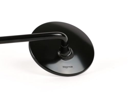 Tükör BGM PRO, Ř=105mm Vespa V50, 50N, PV125, ET3, Rally, Sprint, PX, Super, TS125, GT125, GTR125, GL150, SS180 fekete, bal oldali.